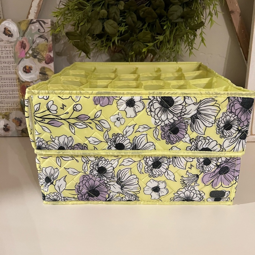 Lug Trolley 2 Piece 24 Pocket Drawer Organizer
